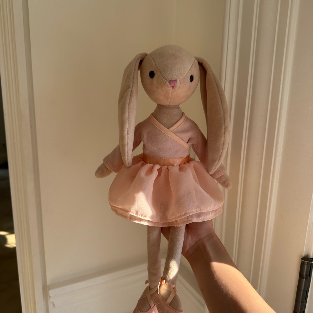 RARE JELLYCAT Pink Bunny ballerina Plush